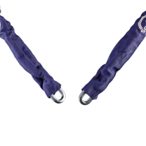 Squire Lock J3 0.31in 8 Alloy 36in 916 Chain w/ Blue Sleeve
