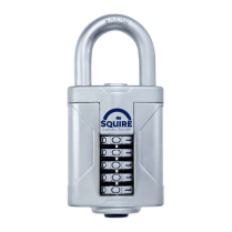 Squire Lock VUL60COMBI Vulcan 60 Open Shackle Combi Padlock