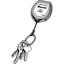 Starrett Key Caddy w/Retractable 21" Chain, Belt Clip (6/bx)