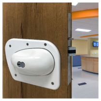 Securitech SUK2C-HW-SK1 RH Hosptl Trim Dbl Cyl Stl Best