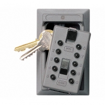 Supra 1015 Keysafe Permanent 5-Key, Pushbutton, Titanium