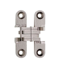 SOSS Hardware 101CUS15 1/2-5/8 Invisible Hinge Nckl Wd Mtl