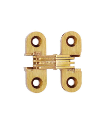 SOSS Hardware 103CUS4 3/4 Invisible Hinge Brss Wood Metal