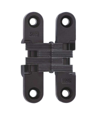 SOSS Hardware 204CUS19 3/4 Invisible Hinge Black Wood Metal