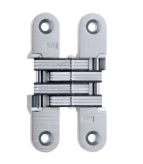 SOSS Hardware 212US26D 1-1/8 Invisible Hinge Chrm Wood Mtal