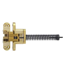 SOSS Hardware 418ICUS4 1-3/4 90/180 F Invisible Brss Clsr