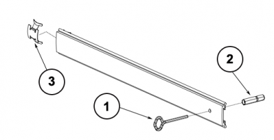 Von Duprin 050114-313 Hex Dogging Conversion Kit