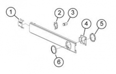 Von Duprin 050115-313AN Cylinder Dogging Conversion Kit