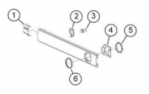 Von Duprin 050115-313AN Cylinder Dogging Conversion Kit