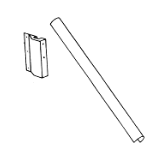 Von Duprin RG-27-US32D-RHR Rod and Latch Guard