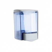 Clear VU Grey Soap Dispenser 30oz