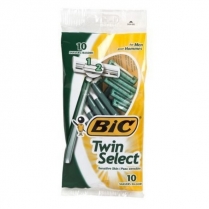 BIC TWIN RAZORS SEN PLUS-12 pkg of 10/CS
