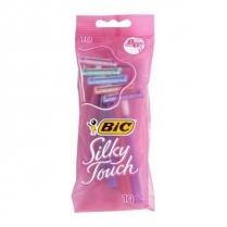 BIC LADIES RAZORS SILKY TOUCH - 12 x 10/cse