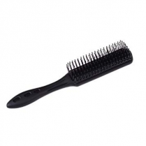 BLACK HAIR BRUSH, VENTED,  24/CS