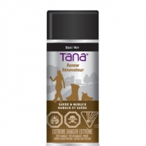 TANA SUEDE & NUBUCK RENEW " BLACK " (130g) 12 CANS/CASE