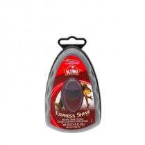 KIWI EXPRESS SHINE SPONGE - BROWN, 12/CS (TRIANGULAR CASE)