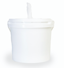 PLASTIC FLOOR  BUCKETS W/LID FOR WIPES