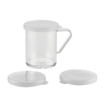 Poylcarbonate Dredger Clear Shaker 8oz