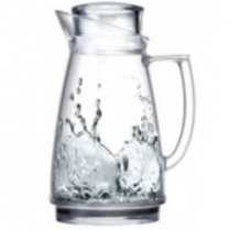 Plastic Water Jug With Lid 64oz Clear
