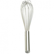Stainless Steel Piano Style Whip 10" (18/8)
