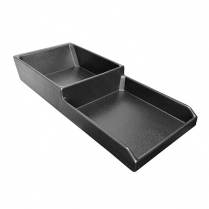 ABS Tilt Produce Tray Assembly Black