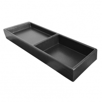 ABS Tilt Produce Tray Black