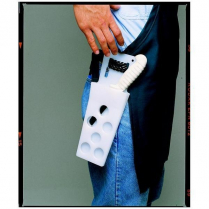 Polypropylene Knife Holder 4.5 x 13" White