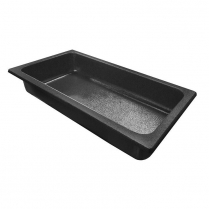 Bulk Produce Tray 32.5 x 16 3/8 x 5.5" Black ABS