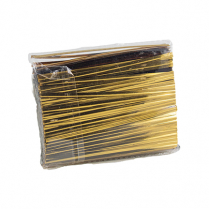 Gold Metallic Twist Ties 1000/Pk