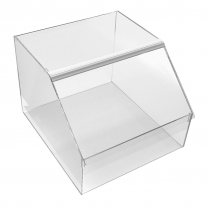 Acrylic Bin 15 3/4 x 17 1/2 x 12 1/2" Clear