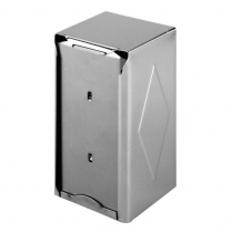 Chrome Napkin Dispenser with Rubber Feet