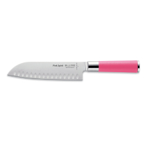 F.Dick Pink Spirit Santoku Knife Kullenschliff 7"