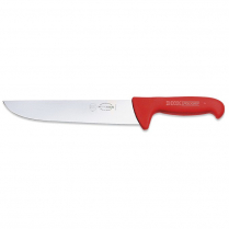 F.Dick ErgoGrip French Butcher Knife Red 9"