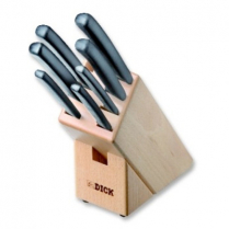 F.Dick ProDynamic Wooden Knife Block (7 Pcs)