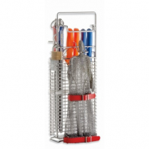 F.Dick Holder System 4 Knives, 2 
Steels & Glove Holder