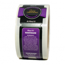 Label - Maui 91 Marinade Phosphate Free 250/Roll