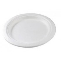 Biodegradable Sugarcane Bagasse 10" Round Plate 500/cs
