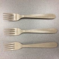 Bio Fork Biodegradable Heavy Duty 1000/cs