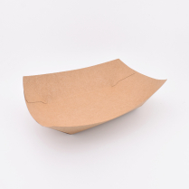2LB Kraft Paper Tray with PE Liner 107*70*41mm 1000/cs