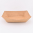 3LB Kraft Paper Tray with PE Liner 138*85*53mm 1000/cs