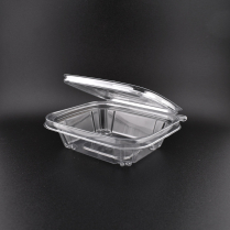 8oz Anti-fog Clear Hinged Tamper Evident Container 200/cs