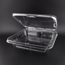 35oz Anti-fog Clear Hinged Tamper Evident Container 150/cs