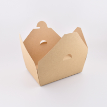 #8 45oz Kraft Togo Food Box 6.75x5.5.x2.5" 300/cs