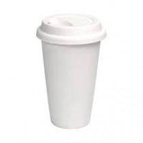 20oz White Paper Hot Cup (Fit OD90W) 600/cs