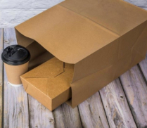 9x6x14" Kraft Paper Bag 80GSM 500/cs