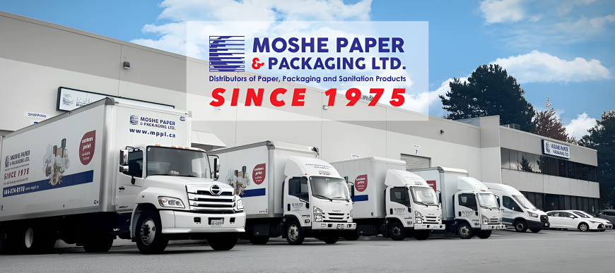 Moshe Paper & Packaging Ltd, Paper & Packaging Wholesale Distributor, Calgary, Alberta