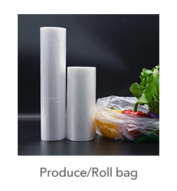 Produce/Roll Bags: Ideal for grocery stores and markets, these bags are perfect for packaging fruits, vegetables, and bulk items. Their roll format allows for easy dispensing and use.