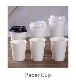 Beverage Paper Cups: Ideal for hot beverages like coffee and tea, our paper cups are crafted from high-quality materials to ensure durability and heat retention. They are available in various sizes to accommodate different serving portions.