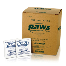 P.A.W.S.&reg; Antimicrobial Wipes - Box of 100