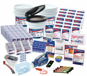 ER&trade; 20 Person Ultimate Deluxe Survival Kit